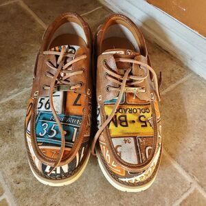 Kkyc Leather Loafers/boat shoes mens size 11